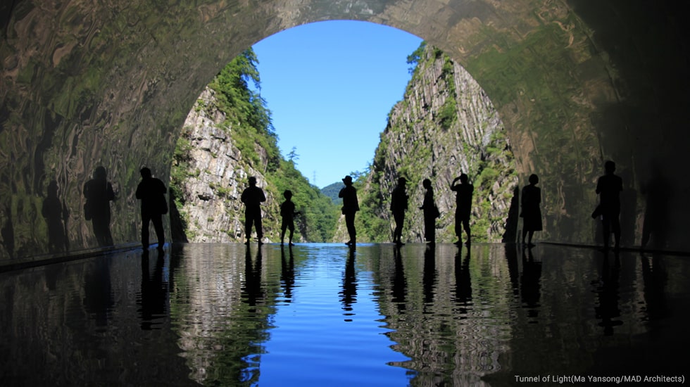 清津峡渓谷トンネル